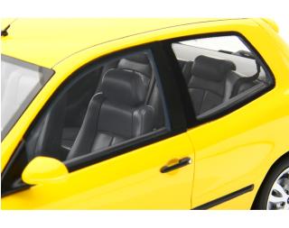 Fiat Bravo 155 20v HGT 1998 Giallo Ginestra Laudoracing 1:18 Resinemodell (Türen, Motorhaube... nicht zu öffnen!)